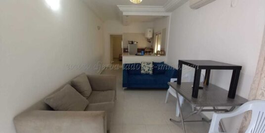 À louer à l’année : Appartement S+1 à Houmt Souk, Djerba