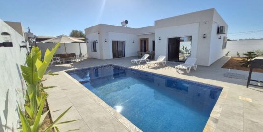 Location de vacances – Belle maison S+3 avec piscine à Midoun